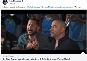Germán Montero y Toño Lizárraga estrenan ‘¡Ay, qué borrachera!’